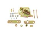 Steering Box Bracket; Zinc Plated (87-95 Jeep Wrangler YJ)