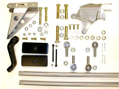 Steering Correction Kit; Stage 2 (87-95 Jeep Wrangler YJ)