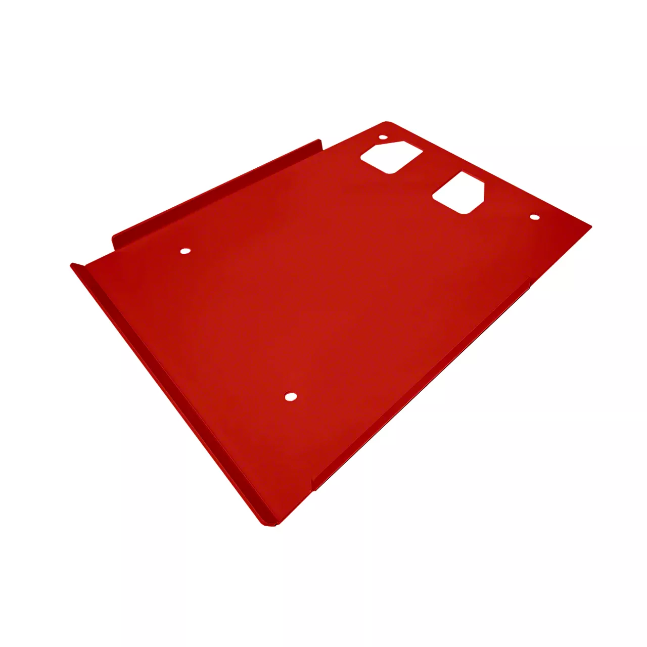 M.O.R.E. Jeep Wrangler Transfer Case Skid Plate; Black JKTCSPBlack (07