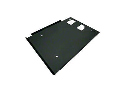 Transfer Case Skid Plate; Dark Blue (07-18 Jeep Wrangler JK)
