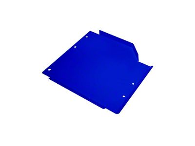 Transfer Case Skid Plate; Dark Blue (18-23 Jeep Wrangler JL 4-Door, Excluding EcoDiesel)