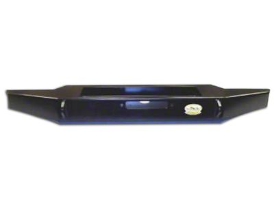 Rock Proof Flat Front Bumper; Bare Steel (87-95 Jeep Wrangler YJ)