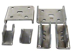 M.O.R.E. Dana 30 Axle Spring Over Kit (76-18 Jeep CJ5, CJ7, Wrangler YJ, TJ & JK)