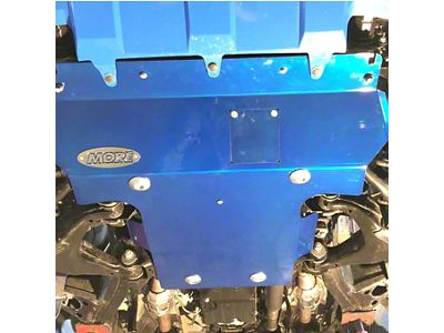 Front Skid Plate; Black (07-21 Tundra)