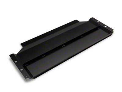 Rear Transfer Case Skid Plate; Black (07-21 Tundra)
