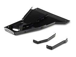 Oil Pan/Transmission Skid Plate; Black (20-25 3.6L Jeep Gladiator JT)