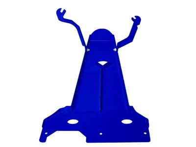 Oil Pan/Transmission Skid Plate; Dark Blue (20-25 3.6L Jeep Gladiator JT)
