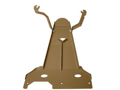 Oil Pan/Transmission Skid Plate; Desert Tan (20-25 3.6L Jeep Gladiator JT)