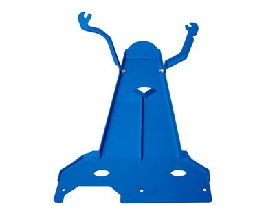 Oil Pan/Transmission Skid Plate; Light Blue (20-25 3.6L Jeep Gladiator JT)