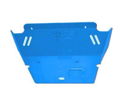Front Skid Plate; Light Blue (05-23 Tacoma)