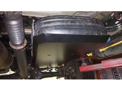 Gas Tank Skid Plate; Bright Red Gloss (05-23 Tacoma)