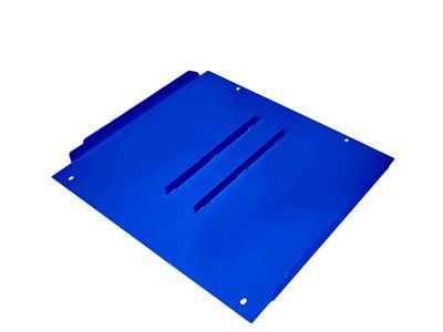Middle Transmission Skid Plate; Dark Blue (05-23 Tacoma)