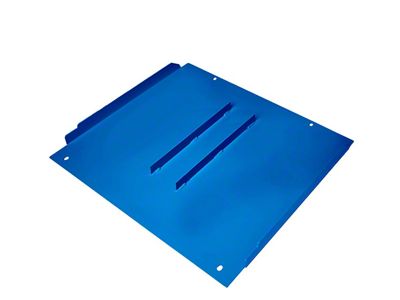 Middle Transmission Skid Plate; Light Blue Gloss (05-23 Tacoma)