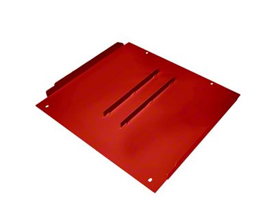 Middle Transmission Skid Plate; Red Gloss (05-23 Tacoma)