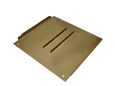 Middle Transmission Skid Plate; Tan (05-23 Tacoma)