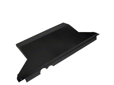 Transfer Case Skid Plate; Black Satin (05-23 Tacoma)