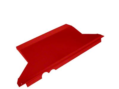 Transfer Case Skid Plate; Bright Red Gloss (05-23 Tacoma)