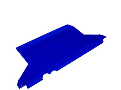 Transfer Case Skid Plate; Dark Blue (05-23 Tacoma)