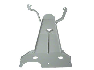 Oil Pan/Transmission Skid Plate; Light Blue (18-20 3.6L Jeep Wrangler JL 2-Door)