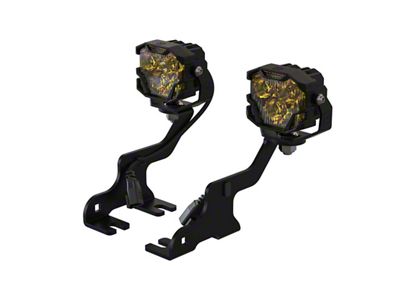 Morimoto 4Banger Ditch Light Kit; HXB White Flood Beam (03-09 4Runner)