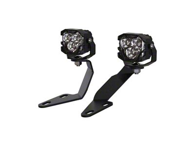 Morimoto 4Banger Ditch Light Kit; HXB White Flood Beam (10-13 4Runner)