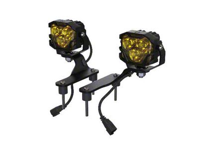 Morimoto 4Banger LED A-Pillar Mounting Brackets (20-25 Jeep Gladiator JT)