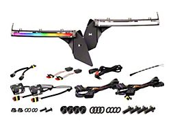 Morimoto High Line XRGB Fender Flare Chop Kit (20-26 Jeep Gladiator JT)
