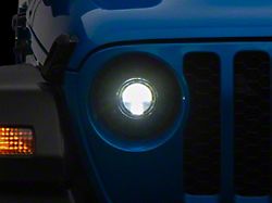 Morimoto Super7 LED Headlights; Black Housing; Clear Lens (20-25 Jeep Gladiator JT)