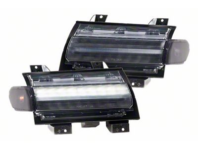 Morimoto XB LED Fender Lights; Smoked (20-25 Jeep Gladiator JT, Excluding Sport & Willys)
