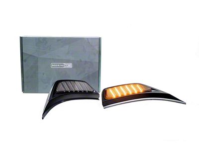 Morimoto XB LED Side Marker Lights; Clear (20-25 Jeep Gladiator JT)