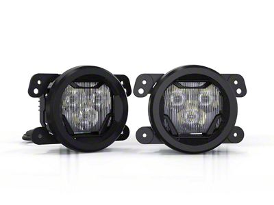 Morimoto 4Banger Fog Light Mounting Brackets; Type M (11-13 Jeep Grand Cherokee WK2)