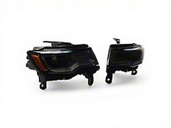 Morimoto Gen II XB LED Headlights; Black Housing; Clear Lens (14-21 Jeep Grand Cherokee WK2)
