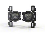 Morimoto 4Banger Fog Light Kit; NCS Yellow Wide Beam (18-26 Jeep Wrangler JL Rubicon, Sahara)