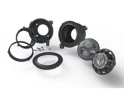 Morimoto 7-Inch LED Headlight Adapters (18-25 Jeep Wrangler JL)
