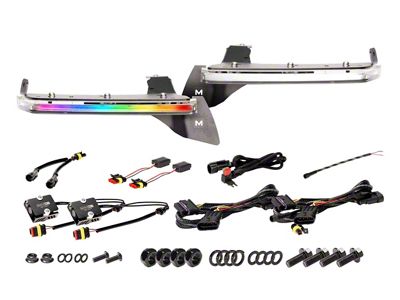 Morimoto Standard XRGB Fender Flare Chop Kit (18-26 Jeep Wrangler JL)