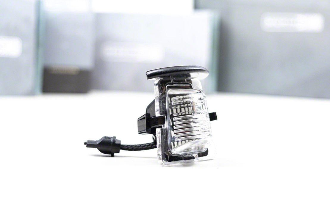 Morimoto Jeep Wrangler XB LED License Plate Lights; Smoked LF72202 (07