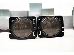 Morimoto XB LED Parking Lights; Amber/Smoked (07-18 Jeep Wrangler JK)