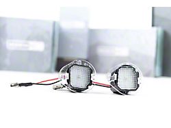 Morimoto XB LED Puddle Lights; Smoked (07-18 Jeep Wrangler JK)