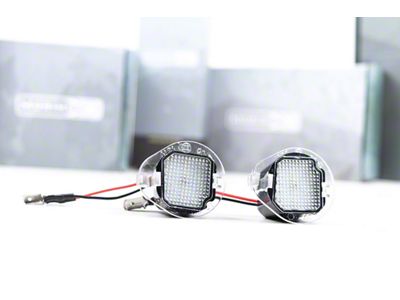 Morimoto XB LED Puddle Lights; Smoked (07-18 Jeep Wrangler JK)
