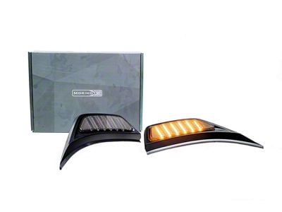 Morimoto XB LED Side Marker Lights; Clear (18-25 Jeep Wrangler JL)