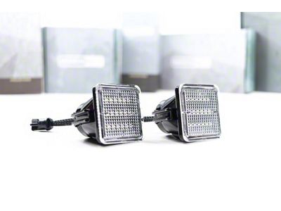 Morimoto XB LED License Plate Lights; Smoked (16-23 Tacoma)