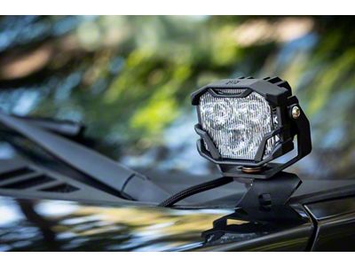 Morimoto 4Banger Ditch Light Kit; NCS White Flood Beam (07-13 Tundra)