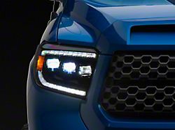 Morimoto XB LED Headlights; Black Housing; Clear Lens (14-21 Tundra)