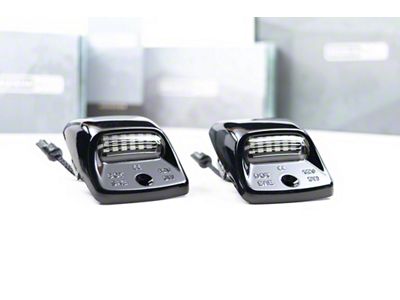 Morimoto XB LED License Plate Lights; Smoked (07-13 Tundra)