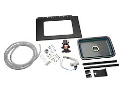 MORryde Deluxe Trail Kitchen Sink Kit with Faucet and Water Pump (07-26 Jeep Wrangler JK & JL)