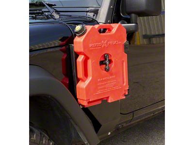 MORryde RotoPax Side Mount; Driver Side (07-18 Jeep Wrangler JK)