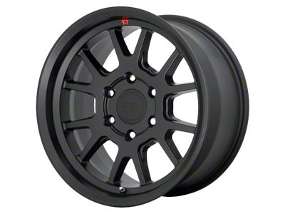 Motegi MT6 Satin Black 6-Lug Wheel; 17x8.5; 18mm Offset (21-25 Bronco, Excluding Raptor)
