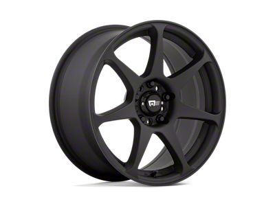 Motegi Battle Matte Black 5-Lug Wheel; 17x8; 30mm Offset (21-25 Bronco Sport)