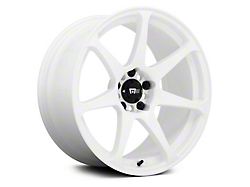 Motegi Battle White 5-Lug Wheel; 17x8; 43mm Offset (21-25 Bronco Sport)