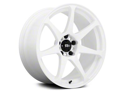 Motegi Battle White 5-Lug Wheel; 17x8; 43mm Offset (21-25 Bronco Sport)
